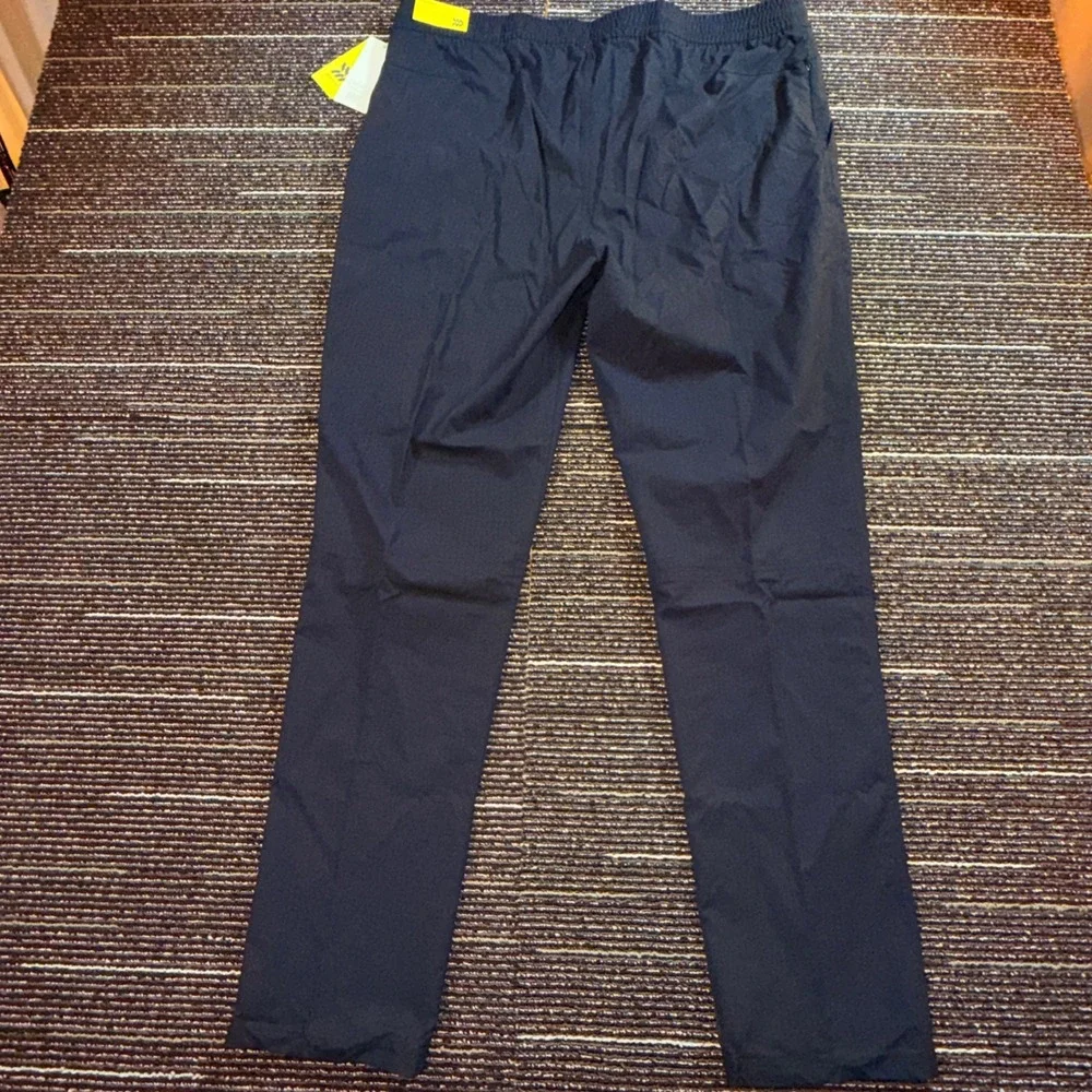 All In Motion Ripstop Pant Mens L NEW Black Stretch Quick Dry UPF 50+ Active